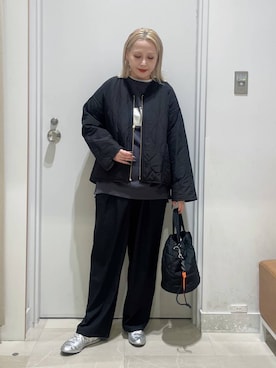 まるこさん（レディース・156cm）の秋コーディネート