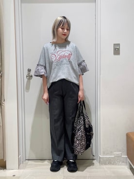 「アイテム（バックパック/リュック）」を使った、まるこさん（レディース・156cm・30代）の秋コーディネート