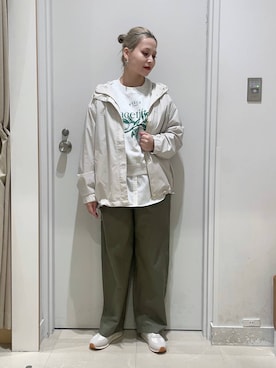 まるこさん（レディース・156cm）の春コーディネート