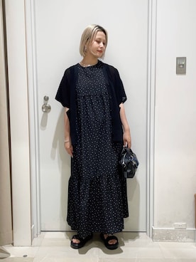 まるこさん(レディース・156cm)の春コーディネート