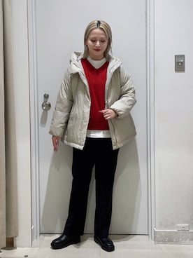 「アイテム（ブーツ）」を使った、まるこさん（レディース・156cm・30代）の冬コーディネート