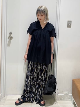 「アイテム（キャミソール）」を使った、まるこさん（レディース・156cm・30代）の夏コーディネート