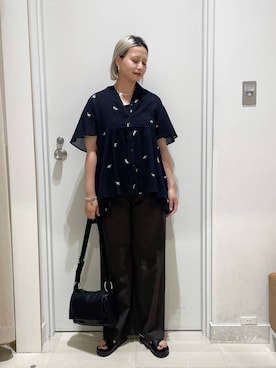 まるこさん(レディース・156cm)の夏コーディネート