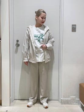 まるこさん（レディース・156cm）の春コーディネート