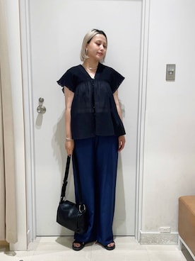 まるこさん(レディース・156cm)の夏コーディネート