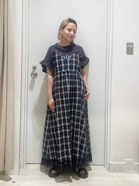まるこさん(レディース・156cm)の夏コーディネート
