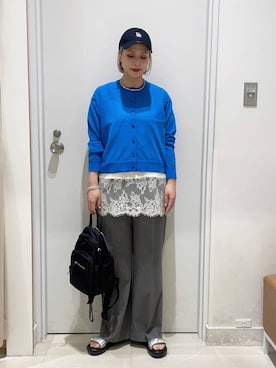 まるこさん(レディース・156cm)の春コーディネート