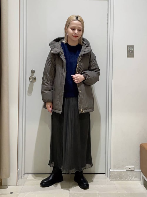 セール】エアリュクスダウンフードブルゾン/495695（ダウンジャケット