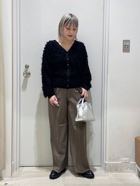 「アイテム（カーディガン/ボレロ）」を使った、まるこさん（レディース・156cm・30代）の夏コーディネート