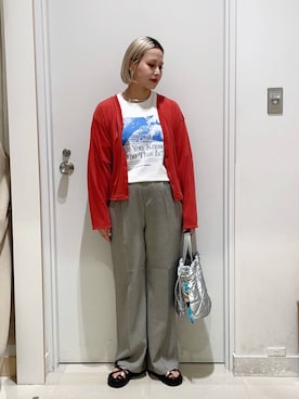 まるこさん（レディース・156cm）の春コーディネート