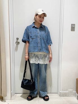 まるこさん(レディース・156cm)の夏コーディネート