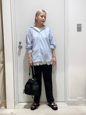 まるこさん(レディース・156cm)の夏コーディネート