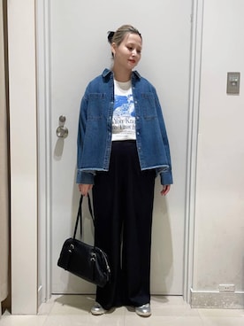 まるこさん(レディース・156cm)の春コーディネート