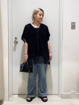 まるこさん(レディース・156cm)の春コーディネート