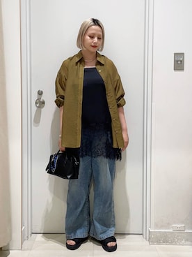 まるこさん(レディース・156cm)の春コーディネート