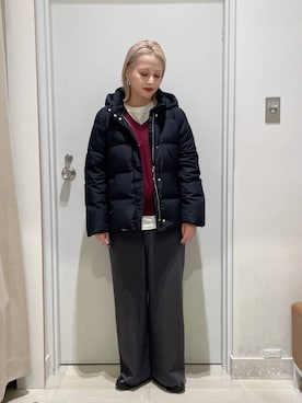 「アイテム（Tシャツ/カットソー）」を使った、まるこさん（レディース・156cm・30代）の秋コーディネート