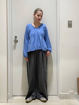 まるこさん（レディース・156cm）の春コーディネート