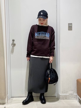 「アイテム（ハンドバッグ）」を使った、まるこさん（レディース・156cm・30代）の秋コーディネート