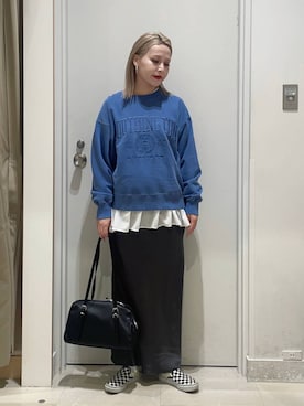 まるこさん(レディース・156cm)の冬コーディネート