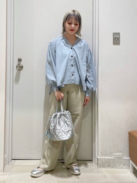 「アイテム（ハンドバッグ）」を使った、まるこさん（レディース・156cm・30代）の夏コーディネート