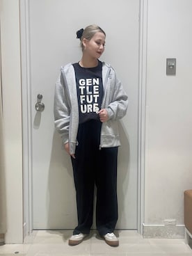 まるこさん（レディース・156cm）の春コーディネート