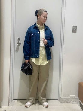 まるこさん（レディース・156cm）の春コーディネート