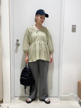 まるこさん(レディース・156cm)の春コーディネート