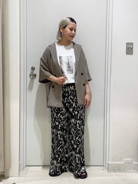 まるこさん(レディース・156cm)の夏コーディネート