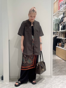 「アイテム（キャミソール）」を使った、まるこさん（レディース・156cm・30代）の夏コーディネート