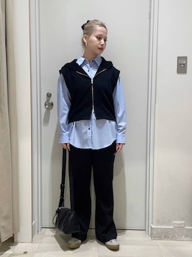 まるこさん（レディース・156cm）の春コーディネート