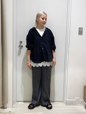 まるこさん（レディース・156cm）の夏コーディネート