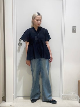 まるこさん(レディース・156cm)の夏コーディネート