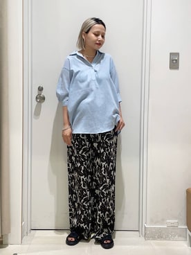 まるこさん(レディース・156cm)の夏コーディネート
