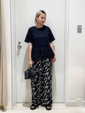まるこさん(レディース・156cm)の夏コーディネート