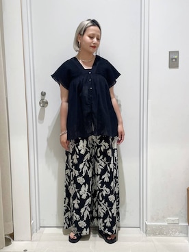 まるこさん(レディース・156cm)の夏コーディネート