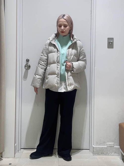 タグ付き グローバルワーク うつくシルエット 撥水 ダウンジャケット XL セール】ウツクシルエット撥水ダウンブルゾン/497167（ダウン