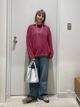 「キャミソール」｜まるこさん（レディース・156cm・30代）の秋コーディネート