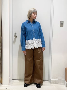 まるこさん(レディース・156cm)の夏コーディネート