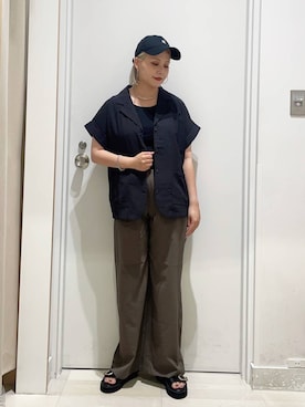 まるこさん(レディース・156cm)の夏コーディネート