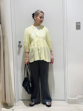 まるこさん（レディース・156cm）の春コーディネート