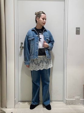 まるこさん（レディース・156cm）の春コーディネート