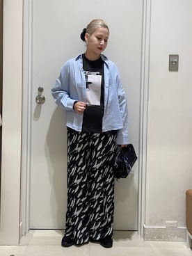 「GLOBAL WORK（グローバルワーク）のアイテム（シューズ）」を使った、まるこさん（レディース・156cm）の春コーディネート