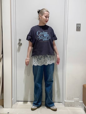 まるこさん（レディース・156cm）の春コーディネート