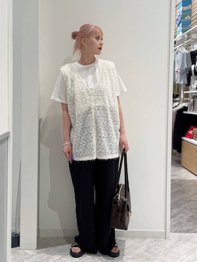 まるこさん(レディース・156cm)の秋コーディネート