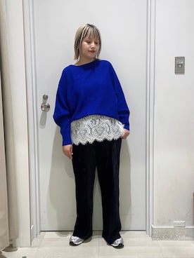 まるこさん(レディース・156cm)の秋コーディネート