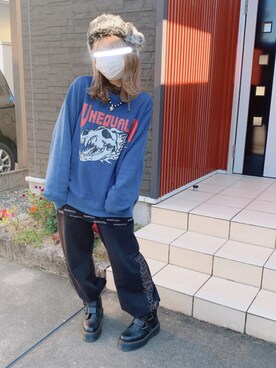 「お気に入りコーデ」｜「アイテム（帽子）」を使った、rinringoooさん（レディース・156cm）の秋コーディネート