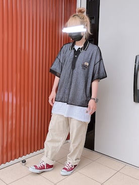 【早い者勝ち】RNA フレンチワークサスペンダーパンツ R3827 Mサイズ R3827 フレンチワークサスペンダーパンツを使った人気