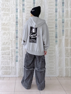 「アイテム（財布/小物）」を使った、吉井紗彩さん（レディース・155cm）の夏コーディネート