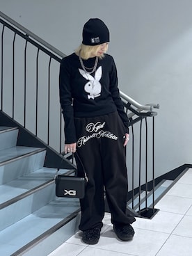 吉井紗彩さん(レディース・155cm)の冬コーディネート