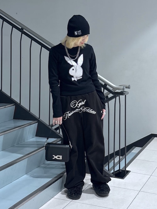 FACE LABEL BEANIE（ニットキャップ/ビーニー）｜X-girl（エックス